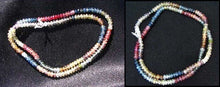 Load image into Gallery viewer, Sexy Fancy Sapphire Faceted Bead Strand 53cts 108065A - PremiumBead Alternate Image 3