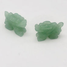 Load image into Gallery viewer, Wild 2 Aventurine Hand Carved Winged Dragon Beads | 21x14x9mm | Green
