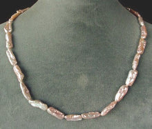 Load image into Gallery viewer, Serenity Rare Natural Peach Biwa FW Pearl Strand | 24x7.5-14x7mm | 21 Pearls |