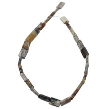 Load image into Gallery viewer, Premium 14x10mm Crazy Lace Agate Rectangle Bead Strand 104584