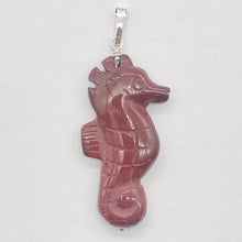 Load image into Gallery viewer, Mookaite Seahorse Sterling Silver Pendant | Semi Precious Stone Jewelry| 1 3/4"