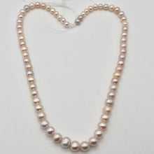 Load image into Gallery viewer, Lovely Natural Peach Freshwater Pearl 16" Strand Graduated 5mm to 8mm 110811C - PremiumBead Alternate Image 4