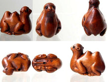 Load image into Gallery viewer, Carved Boxwood Resting Desert Camel Ojime/Netsuke Bead - PremiumBead Alternate Image 4