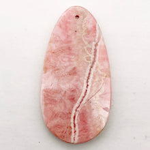Load image into Gallery viewer, Natural Lacy Pink Rhodochrosite Pendant Bead | 60x30mm| Pink | Teardrop | 1 Bd | - PremiumBead Alternate Image 4