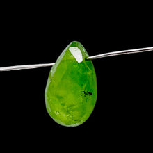 Load image into Gallery viewer, Garnet Grossular Flat Faceted Briolette Pendant Bead | 8x6x4mm(2.4ct) |Green | 1