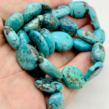 Load image into Gallery viewer, 305cts Natural USA Turquoise Pebble Beads Strand 106696G - PremiumBead Alternate Image 8