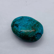 Load image into Gallery viewer, Natural Turquoise Nugget Focus or Master 26cts Bead | 25x20x9mm | Blue Brown |