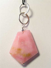 Load image into Gallery viewer, Designer! Pink Peruvian Opal & Sterling Silver Pendant 509862C - PremiumBead Alternate Image 3