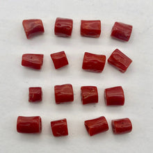 Load image into Gallery viewer, Natural AAA Red Coral 4x6mm Branch Bead Strand 102607 - PremiumBead Alternate Image 8