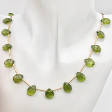 Load image into Gallery viewer, Natural Green Peridot Briolette &14k Earrings 200867 - PremiumBead Alternate Image 7