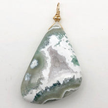 Load image into Gallery viewer, Ocean Jasper 14K Gold Filled Freeform | 2.25 | Green/White/Gold | 1 Pendant