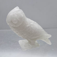 Load image into Gallery viewer, White Jade Owl Carving | 45x24x55mm | White | 1 Figurine |