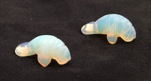 Load image into Gallery viewer, Grace 2 Opalized Glass Manatee Beads | 21x11x9mm | Opalike - PremiumBead Alternate Image 3