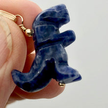 Load image into Gallery viewer, Purple Dinosaur Sodalite Tyrannosaurus Rex 14Kgf Pendant | 1.5" Long | Purple | - PremiumBead Alternate Image 3
