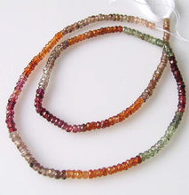 Load image into Gallery viewer, Fancy Natural Autumn Sapphire Faceted Bead Strand109922 - PremiumBead Primary Image 1