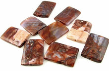 Load image into Gallery viewer, Red Devil Jasper Rectangle Pendant Bead Strand 106653 - PremiumBead Alternate Image 4