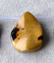 Load image into Gallery viewer, 1 Artistic Dendritic Jasper Wavy Briolette Bead 006710B - PremiumBead Alternate Image 2