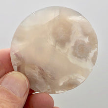 Load image into Gallery viewer, Cherry Blossom Agate Coin | 60mm | Pink White | 1 Pendant Bead |