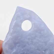 Load image into Gallery viewer, 145cts Blue Chalcedony Natural & Untreated Designer Pendant Bead 10506R - PremiumBead Alternate Image 3