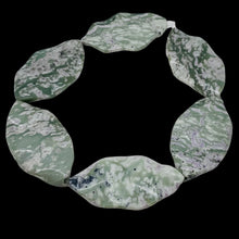 Load image into Gallery viewer, Peace ~ Harmony Stone Carved Pendant 67x33x8mm Bead Strand 108714