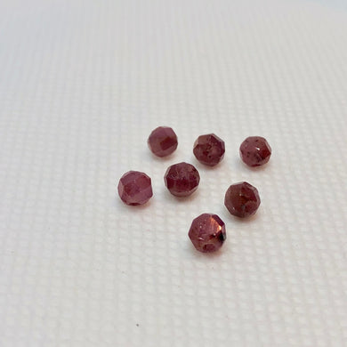 Merlot Faceted Color Change Sapphire 4mm Beads 6618 - PremiumBead Primary Image 1