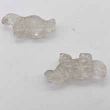 Load image into Gallery viewer, Dinosaur 2 Carved Quartz Diplodocus Beads | 25x11.5x7.5mm | Clear - PremiumBead Alternate Image 12