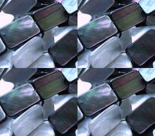 Load image into Gallery viewer, 4 Tahitian Mop Shell Flat Rectangle Beads 4380 - PremiumBead Alternate Image 3
