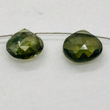 Load image into Gallery viewer, Tourmaline Pair Faceted Briolette Gemstones | 6.5x8x3mm | Green Blue | 1 Pair |