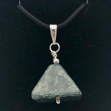 Load image into Gallery viewer, Contemplation! Kambaba Jasper Pyramid and Sterling Silver 1.13" Long Pendant - PremiumBead Alternate Image 8