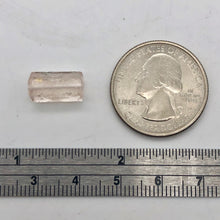 Load image into Gallery viewer, 5.8cts Morganite Pink Beryl Hexagon Cylinder Bead | 13x6mm | 1 Bead | 3863H - PremiumBead Alternate Image 5