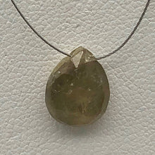 Load image into Gallery viewer, 4.16 Carats Grey Sapphire Faceted 10.5x8mm Briolette Bead 6934 - PremiumBead Primary Image 1