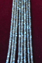 Load image into Gallery viewer, 8 Fiery Labradorite Wheel Beads 005779 - PremiumBead Alternate Image 2