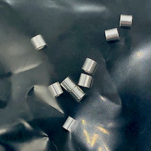 Load image into Gallery viewer, 10 Hand Made Sterling Silver 2x2mm Crimp Beads 10335