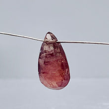 Load image into Gallery viewer, Sapphire, Faceted Padparadscha 2.1ct Briolette | 10x6x4mm | Orange | 1 Bead |