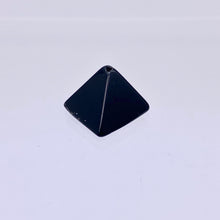 Load image into Gallery viewer, Shine 2 Hand Carved Obsidian Pyramid Beads, 17x17x16mm, Black 9289ON - PremiumBead Alternate Image 10