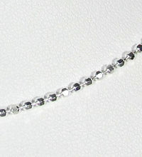 Load image into Gallery viewer, Italian! 30" 925 Sterling Silver Faceted Bead Chain 110015E - PremiumBead Alternate Image 3
