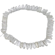 Load image into Gallery viewer, Quartz Polished Points Strand | 20x8 to 15x6mm | Clear | 84g | 54 Beads |