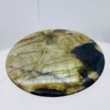Load image into Gallery viewer, Magical Green Patterned Labradorite Pendant Bead | Green Clear | 45mm |