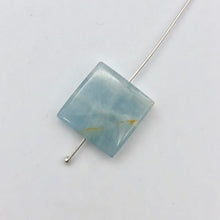 Load image into Gallery viewer, 2 Unique Aquamarine Square Pendant Beads | 15x15x4mm | Blue | 2 Bead | 008145 - PremiumBead Alternate Image 4