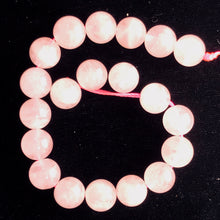 Load image into Gallery viewer, Rose Quartz 8" Strand Round | 10 mm | Pink | 20 Bead