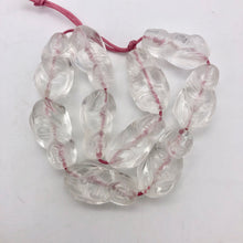 Load image into Gallery viewer, Intricately Carved Quartz Female Laughing Buddha Beads | 25x14x11.5mm | Clear - PremiumBead Alternate Image 8