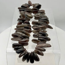 Load image into Gallery viewer, Fantastic Gray Bronze Moonstone Nugget Briolette Bead Strand | 74 Beads |