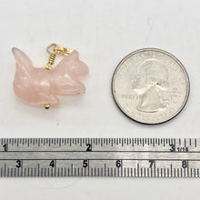 Load image into Gallery viewer, Charm! Rose Quartz Squirrel 14kgf Pendant - PremiumBead Alternate Image 6