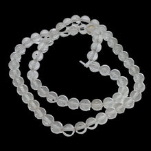 Load image into Gallery viewer, Quartz Crystal Polished Round Beads | 6mm | Clear | 65 Bead 16" Strand |