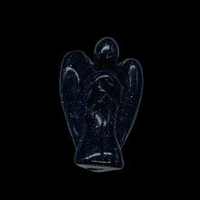 Load image into Gallery viewer, Guardian Angel Blue Angel | 21x14x9mm | Goldstone | 1 Figurine |