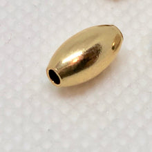 Load image into Gallery viewer, One (1) Designer 14K Gf Smooth 9x5mm Oval Bead - PremiumBead Primary Image 1