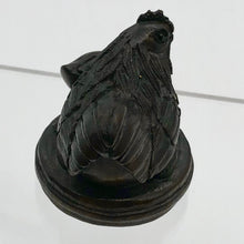 Load image into Gallery viewer, Chicken Hen with Chick Dark Teak Ojime/Netsuke Bead - PremiumBead Alternate Image 6