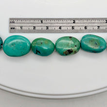 Load image into Gallery viewer, Natural Turquoise Oval Skipping Stones | 20x15mm | Blue/Green | Oval | 2 Beads | - PremiumBead Alternate Image 3