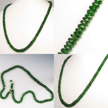 Load image into Gallery viewer, 133cts Natural Green Chrome Diopside Faceted Strand 9798 - PremiumBead Alternate Image 2