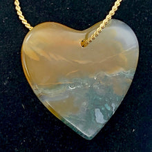 Load image into Gallery viewer, Limbcast Agate Heart Bead | 29x30x3mm | Yellow/Green/Clear | Heart | 1 Bead | - PremiumBead Alternate Image 6